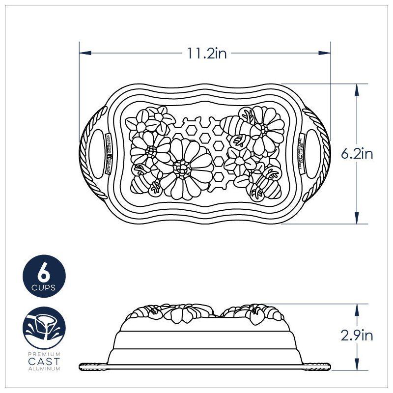 Nordic Ware Honeycomb Loaf Pan