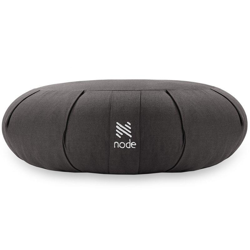 Node Fitness 15" x 5" Round Floor Pillow and Meditation Bolster