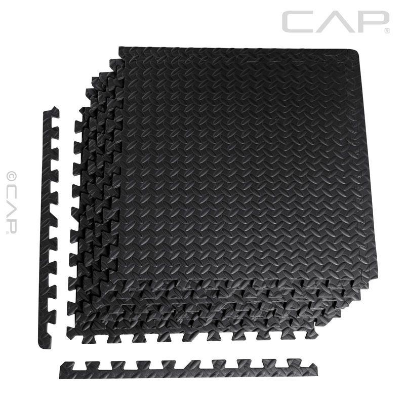 CAP Pack of Puzzle Gym Floor Mat - Diamond Pattern