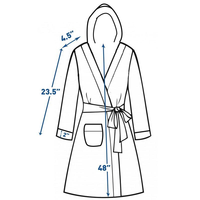 Ankle Bathrobe with Pockets