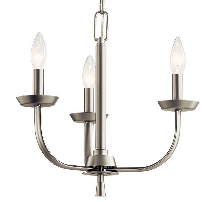 Olde Bronze Mini 3-Light Candle Chandelier