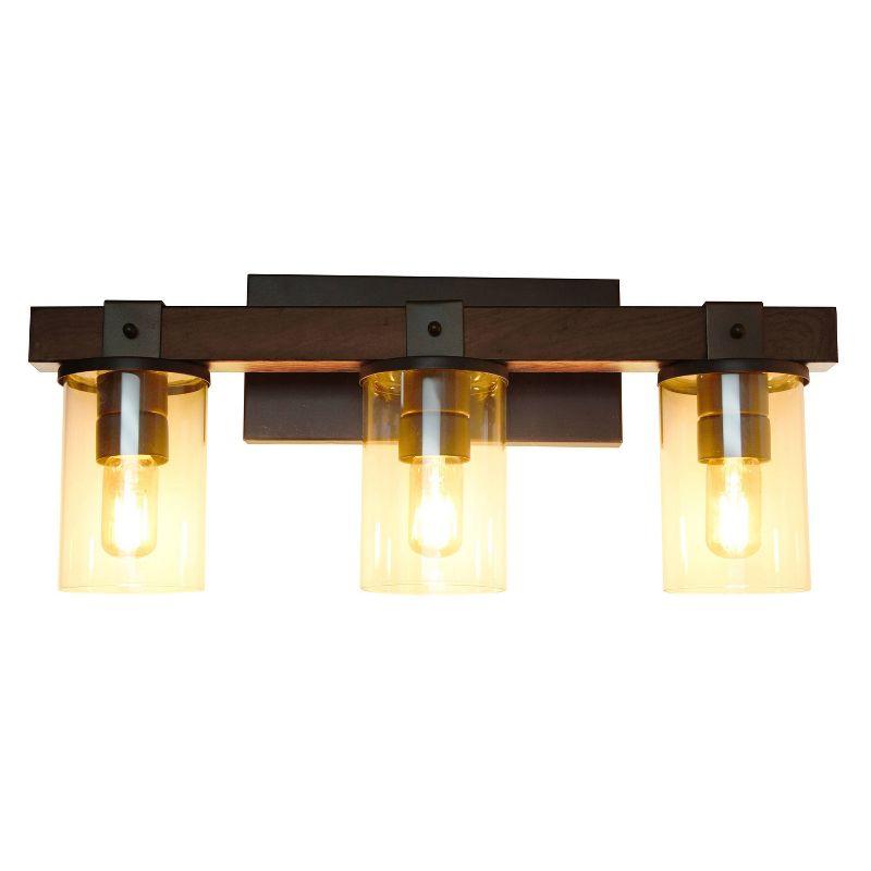 Industrial Rustic Lantern Restored Bath Vanity Ceiling - Elegant Designs