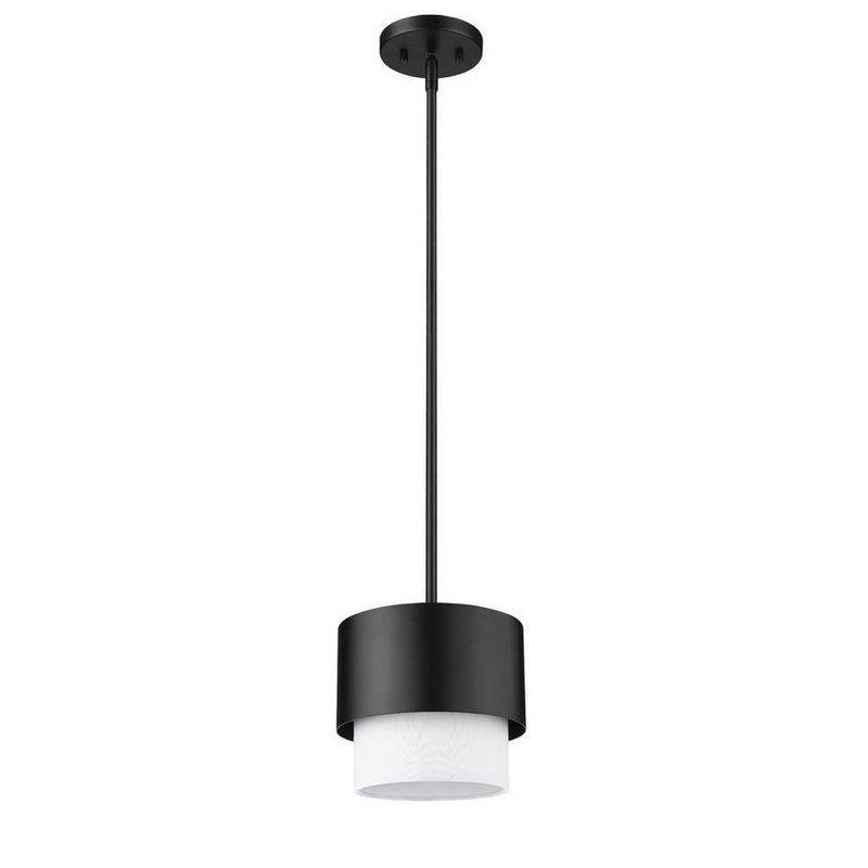 Z-Lite Counterpoint 1 - Light Pendant in  Matte Black