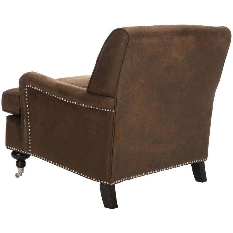 Chloe Club Chair - MCR4571 - Brown - Safavieh