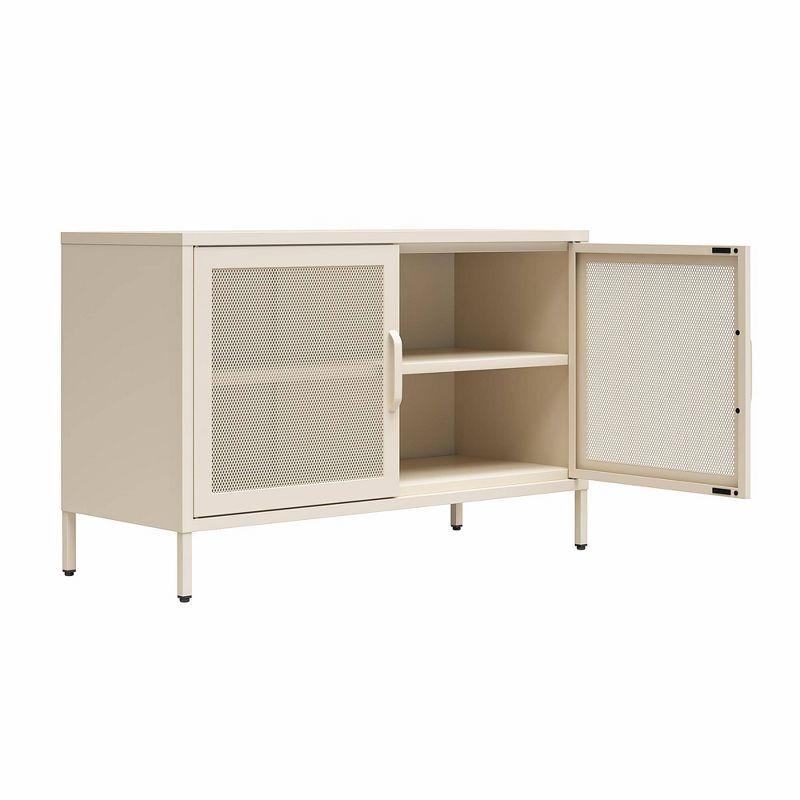 Channing 25.2" Tall Steel 2 - Door Accent Cabinet