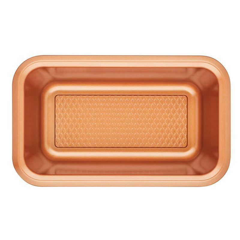 Ayesha Curry Ayesha Curry Bakeware Nonstick Cookie Pan, Loaf Pan, And Cake Pan Set, 7-Piece, Copper