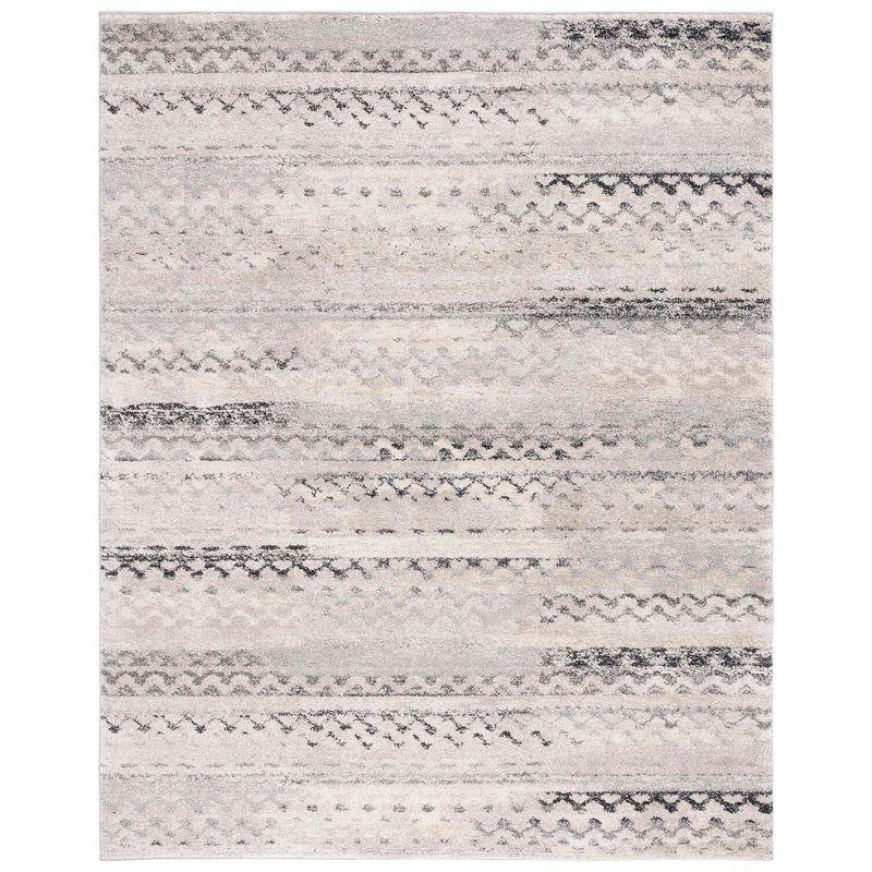 Retro RET2136 Power Loomed Indoor Area Rug - Cream/Grey - 8'x10' - Safavieh.