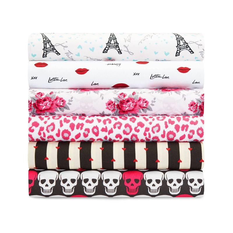 Printed Pattern Microfiber Sheet Set - Betseyville