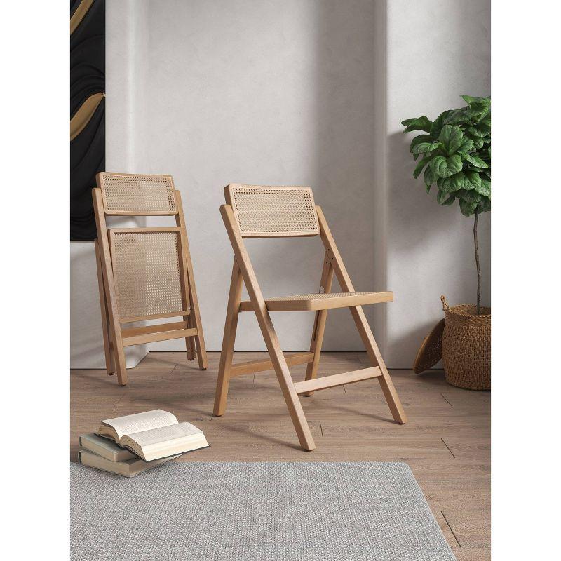 Solid Wood Folding Side Chair