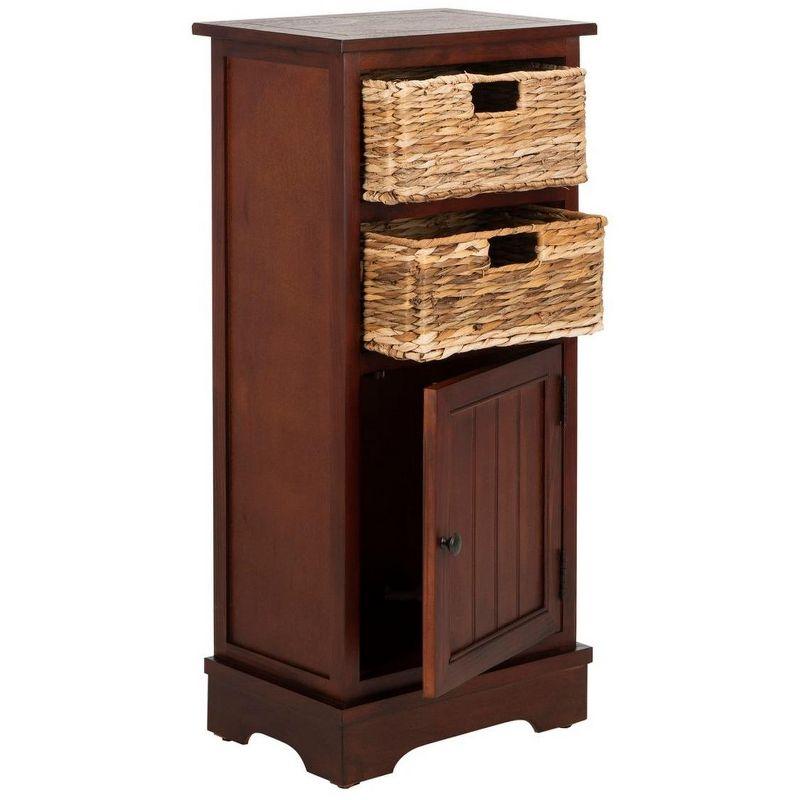 Connery Cabinet - AMH5742 - Cherry - Safavieh Couture