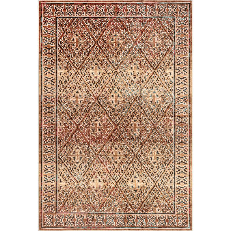 Prabal Gurung x Rugs USA Rectangle Bagmati Geometric Machine Woven Polyester Area Rug