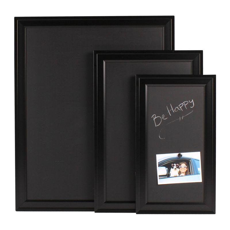 Black Framed Magnetic Chalkboard 18.5x27.5