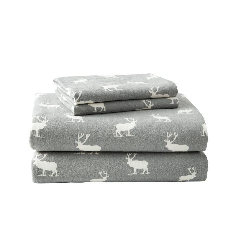 Patterned Flannel Sheet Set - Eddie Bauer