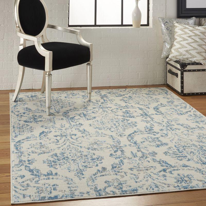 Nourison Jubilant Farmhouse Vintage Damask Area Rug