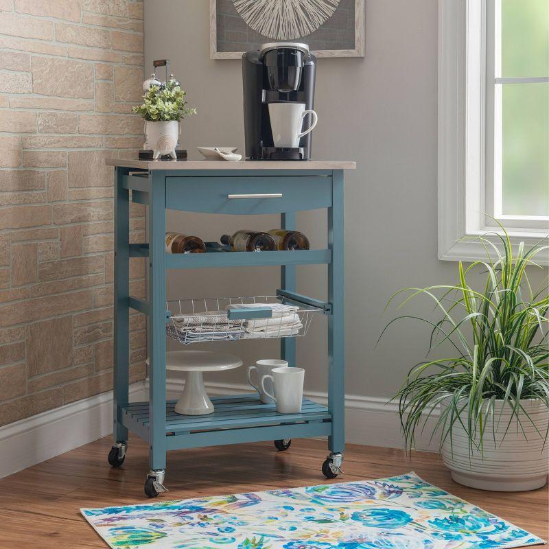 Clarke Kitchen Cart - Linon