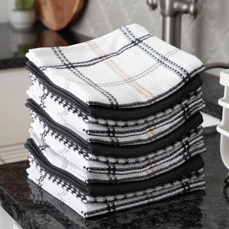 T-fal Flat Waffle Kitchen Dishcloth Set