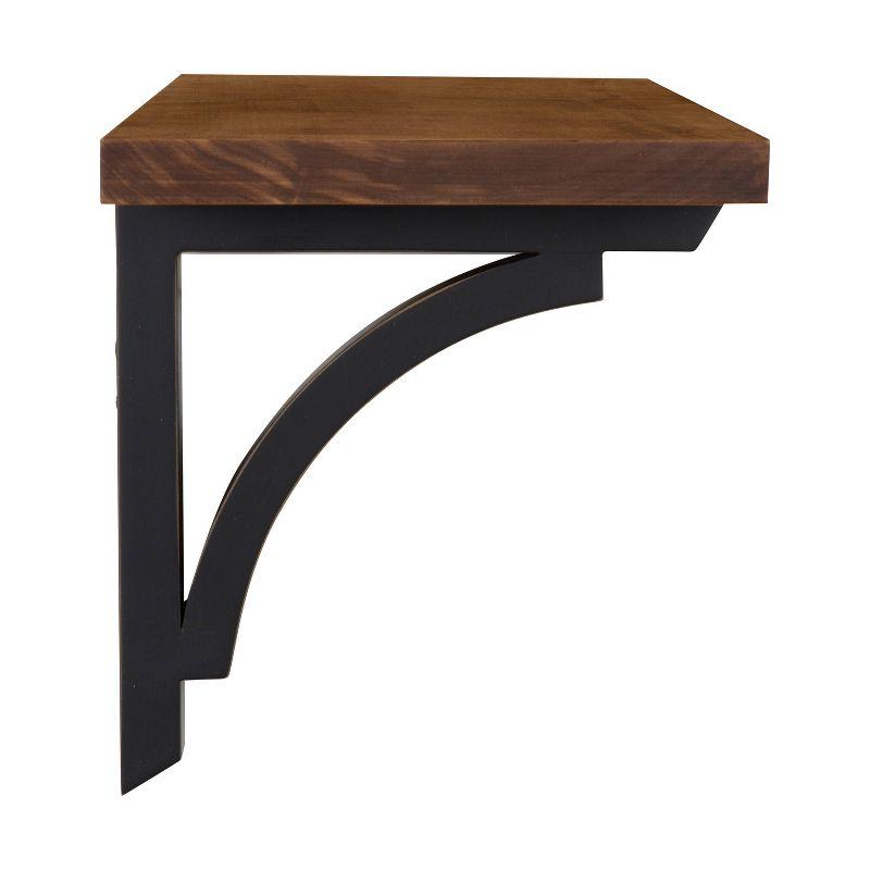 Wall Shelf - Brown/Black