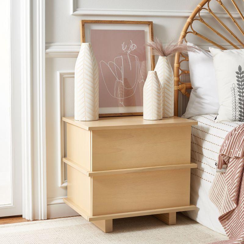 Rodney 2 Drawer Nightstand - Safavieh