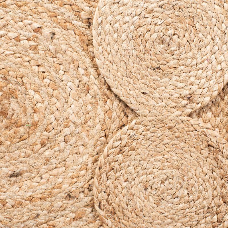 Natural Jute Handwoven Round Area Rug