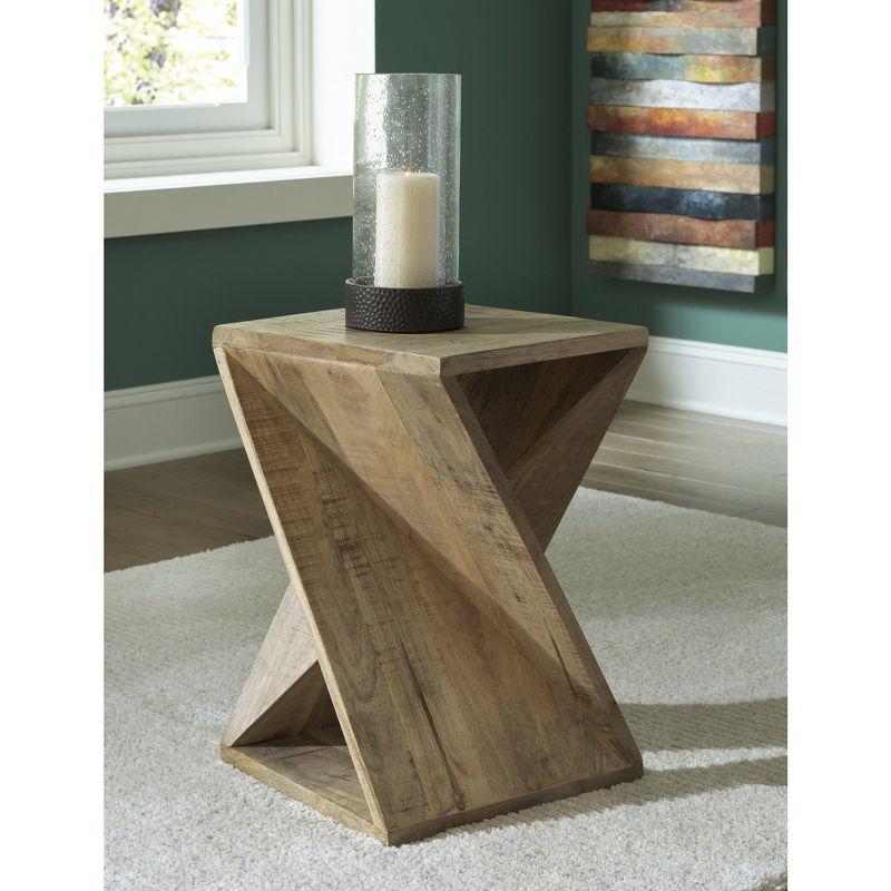 Millwood Pines Edu Solid Wood End Table