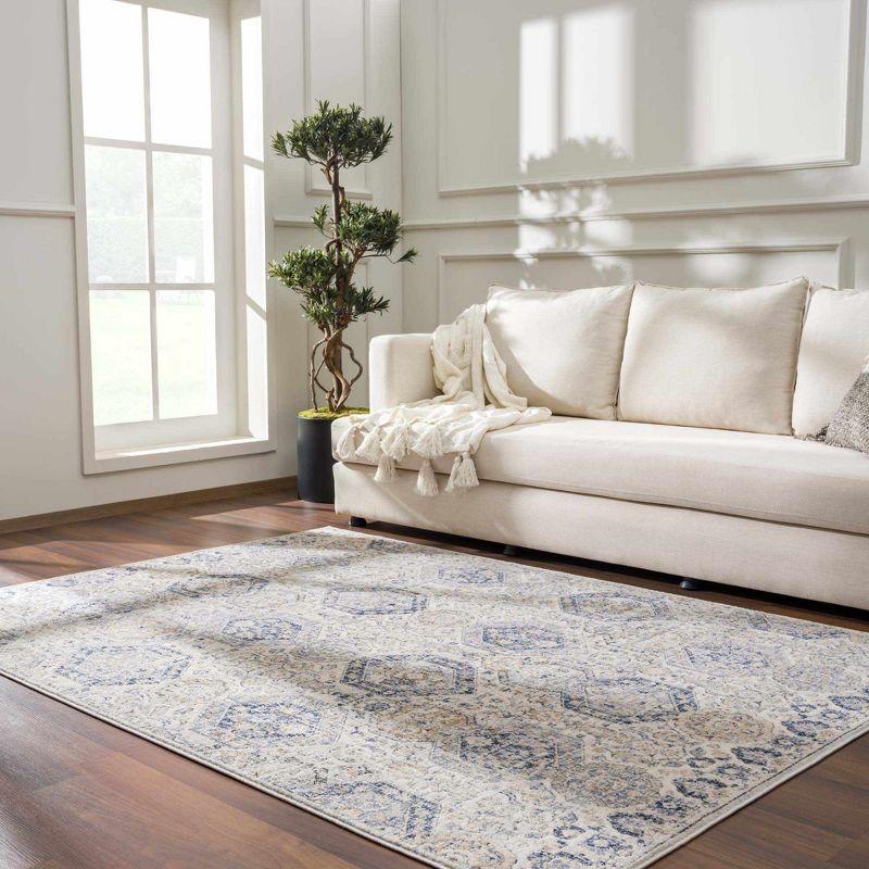 Hauteloom Rectangle Area Rug   Navy