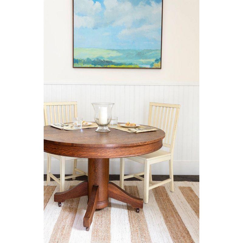 Milo Ivory Handwoven Jute/Cotton Rug