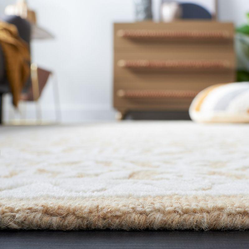 Metro MET903 Hand Tufted Indoor Area Rug - Gold/Ivory - 4'x6' - Safavieh