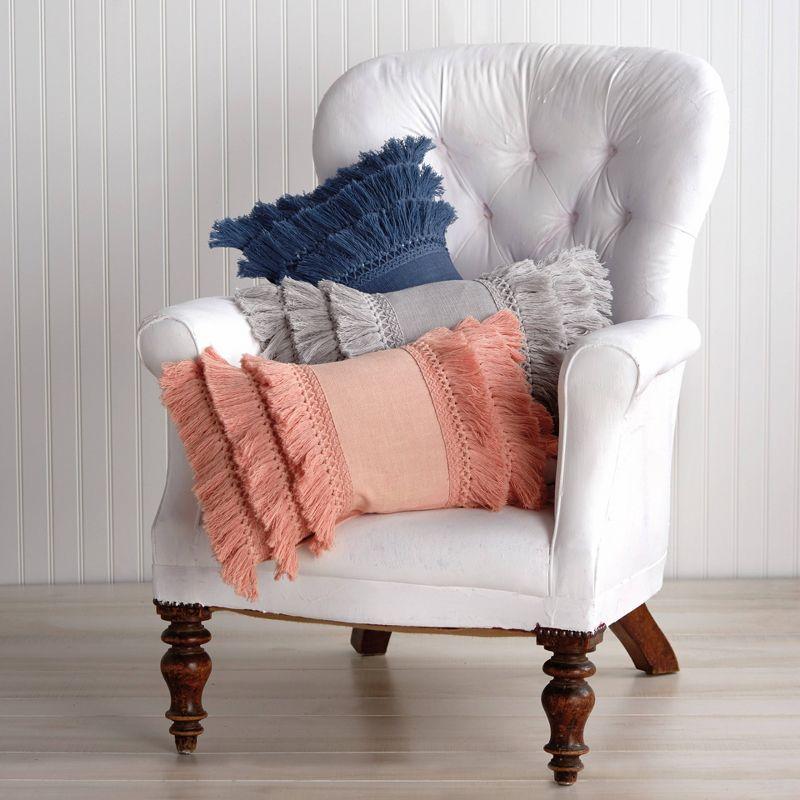 Peri Home Fringe Decorative Pillow