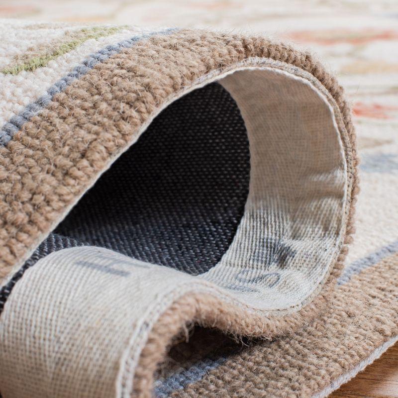 Safavieh Hand Hooked Wool Floral Rug | Wayfair