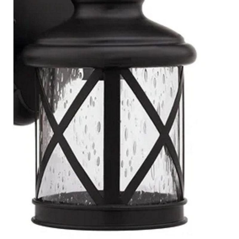 Chloe Lighting Milania Adora Transitional 1 Light Rubbed Bronze Outdoor Wall Sconce 16" Height