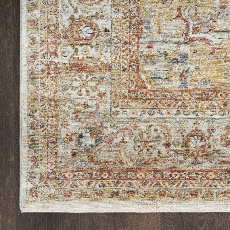 Petra Vintage Medallion Iv/Rust Rectangular Indoor Rug