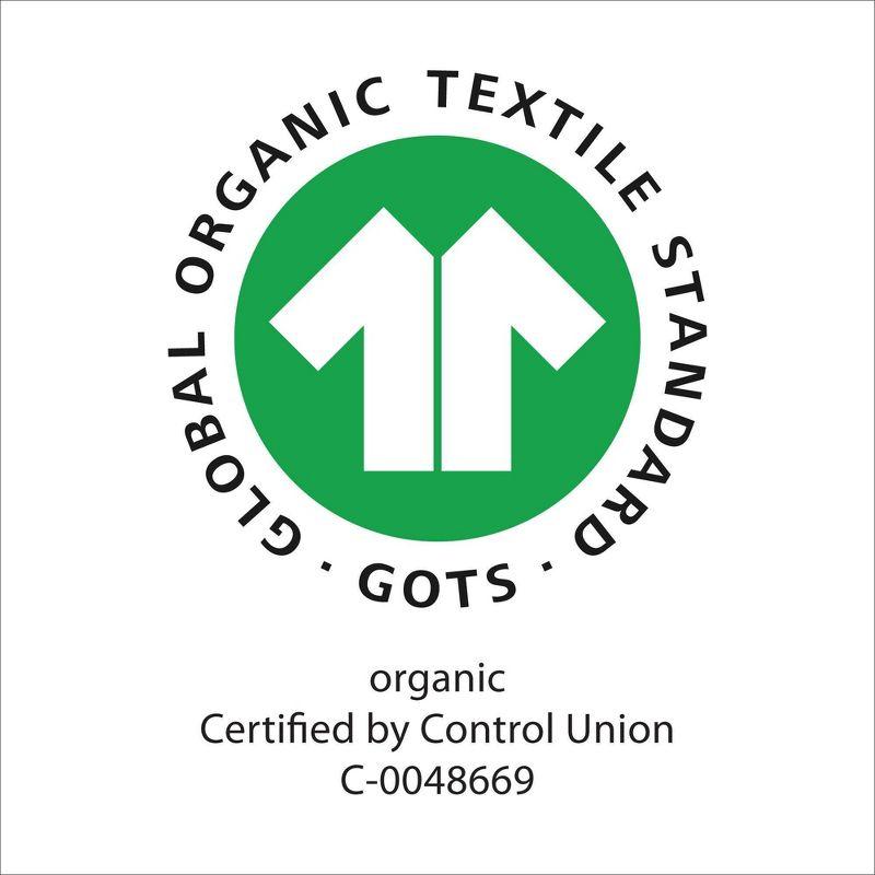 Madison Park 6 Piece 100% Organic Cotton Bath Towels Multi-Size Set