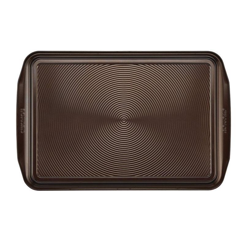 Circulon 2pc Nonstick Cookie Sheet Set Merlot: Steel Bakeware, Even-Heating, Oven & Dishwasher-Safe, Lifetime Warranty