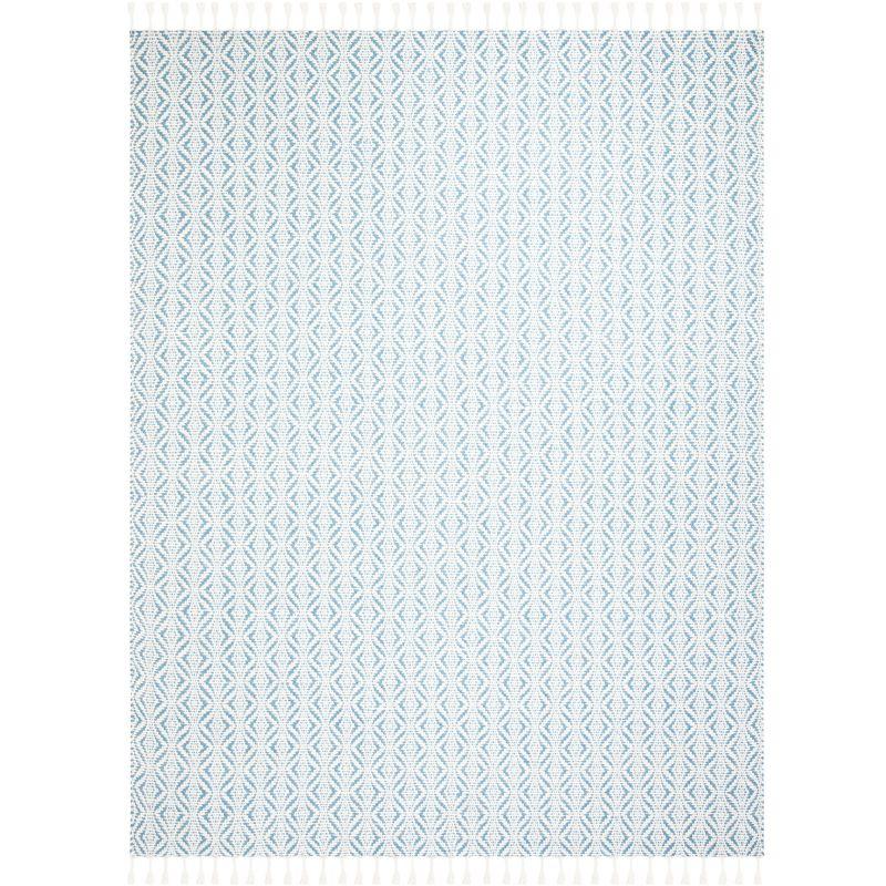 Natura NAT153 Hand Loomed Area Rug - Blue - 8'x10' - Safavieh.