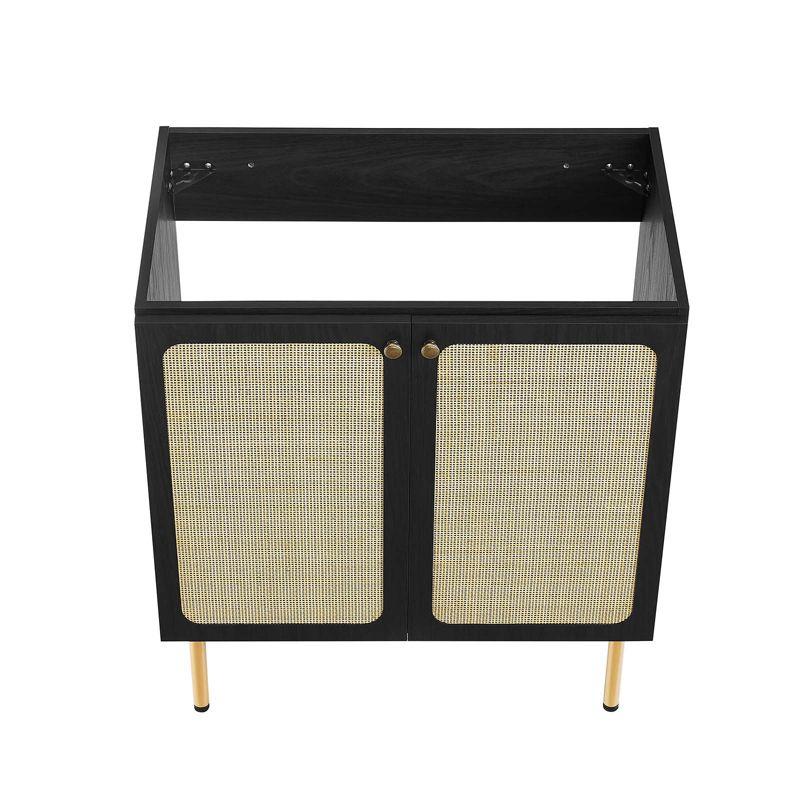 Modway Modway Chaucer 30'' Single Bathroom Vanity with Wood Top