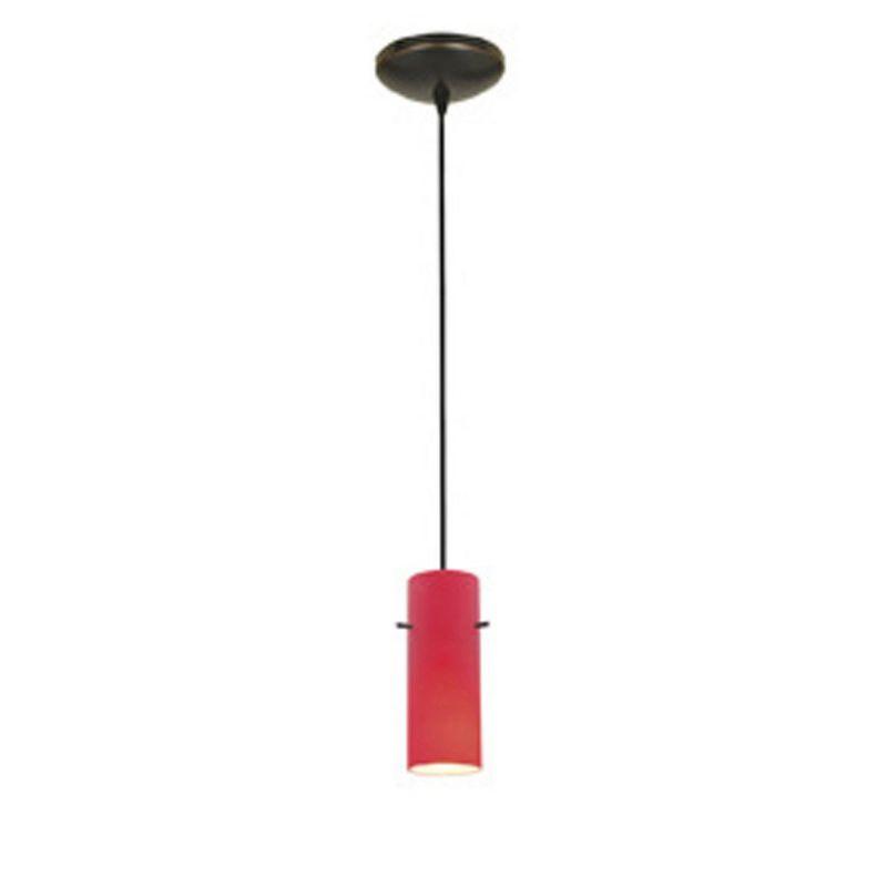 Access Lighting Cylinder 1 - Light Pendant in  Oil Rubbed Bronze