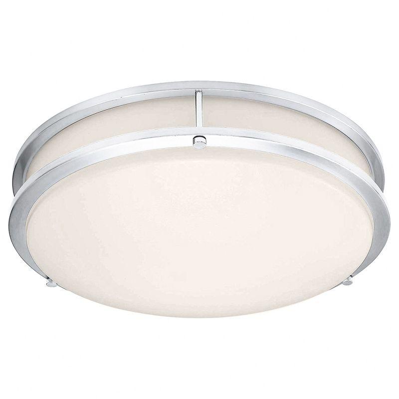 Access Lighting Solero II 1 - Light Flush Mount in  Chrome