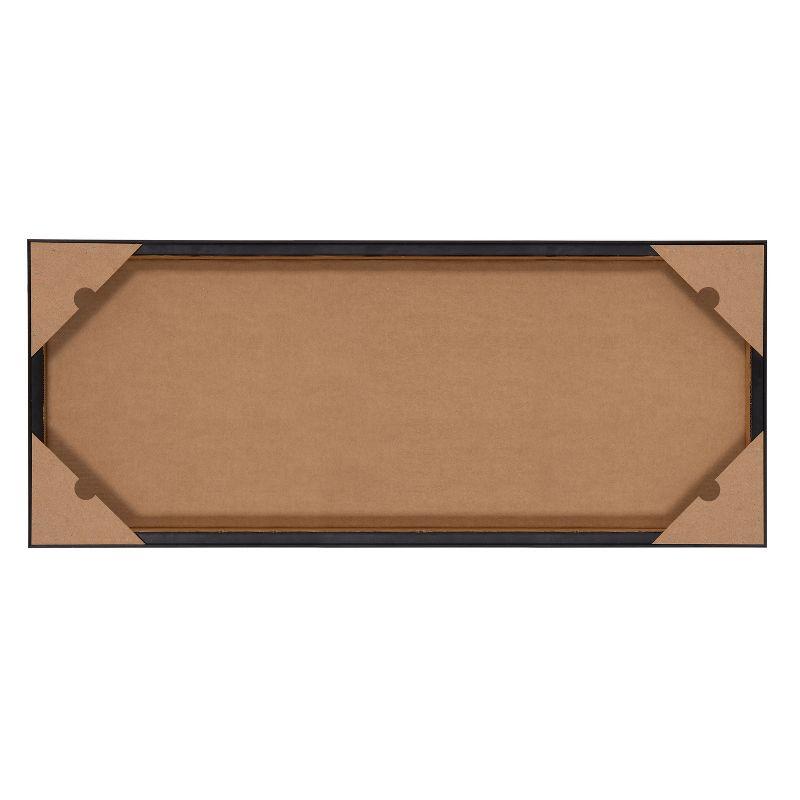 Kate and Laurel Sylvie Blank Framed Canvas 18x40