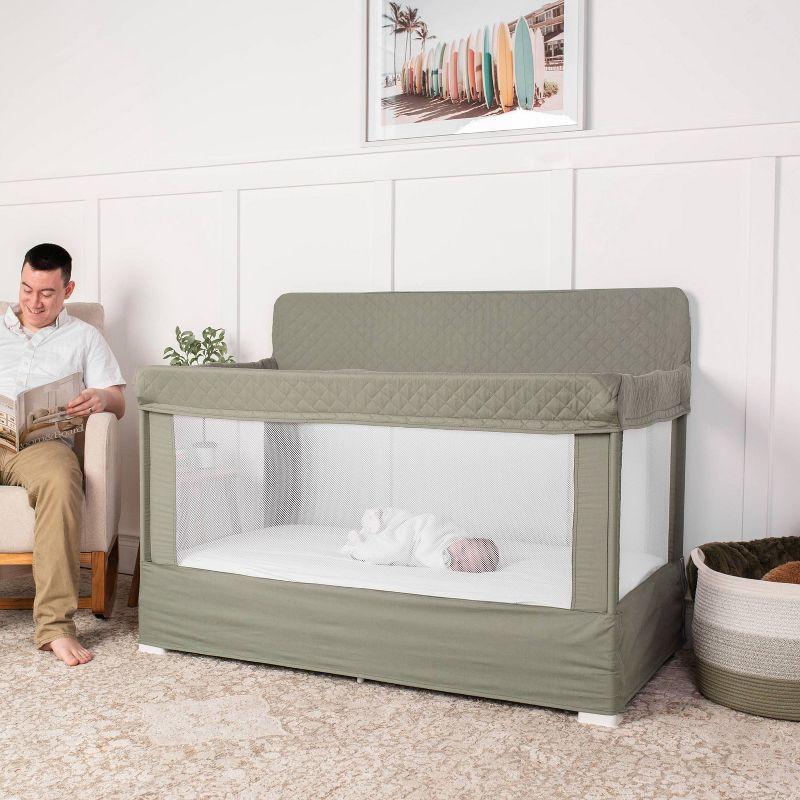 Baby Delight Lunaire Organic Crib - Sage