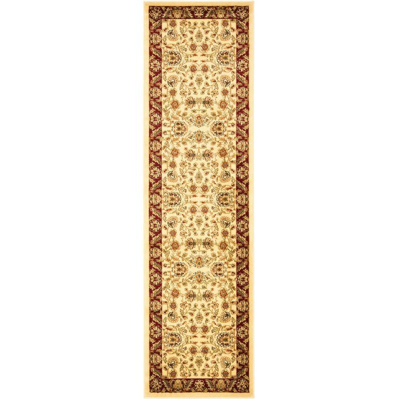 Lyndhurst LNH215 Power Loomed Runner Rug - Ivory/Red - 2'3"x8' - Safavieh.