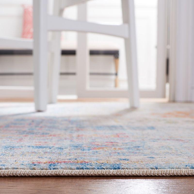 Vintage Persian VTPB438 Power Loomed Runner Rug - Blue/Multi - 2'2"x7' - Safavieh.