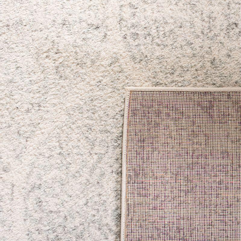 Madison MAD604 Power Loomed Indoor Area Rug - Ivory/Silver - 4'x6' - Safavieh