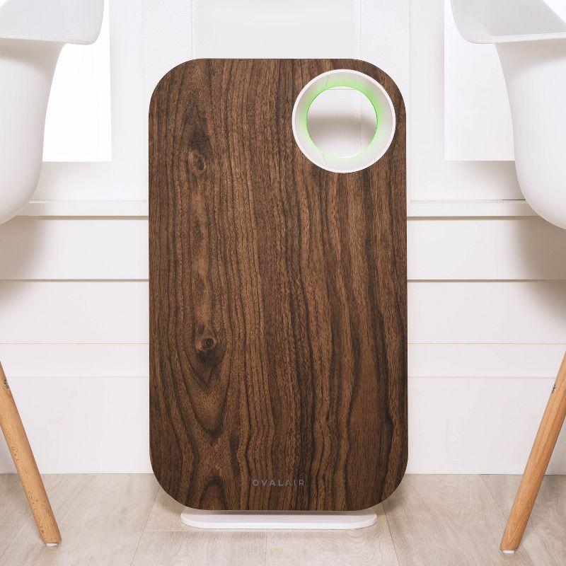 OVAL AIR 3-Stage H13 True HEPA 5-in-1 Air Purifier reduces Allergies, Asthma, Pets, Odor, Smoke