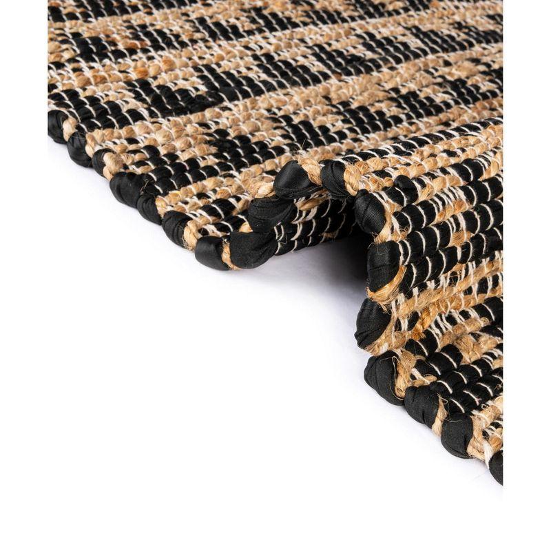 Unique Loom 2' 2 x 6' 1 Chindi Jute  Runner Rug