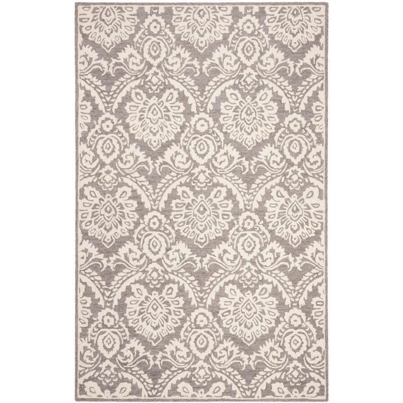 Tansy Wool Ivory/Gray Rug