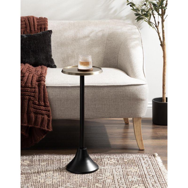 Kate and Laurel Sanzo Metal Drink Table