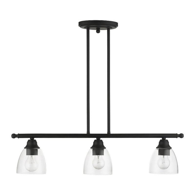 Livex Lighting Montgomery 3 - Light Chandelier in  Black