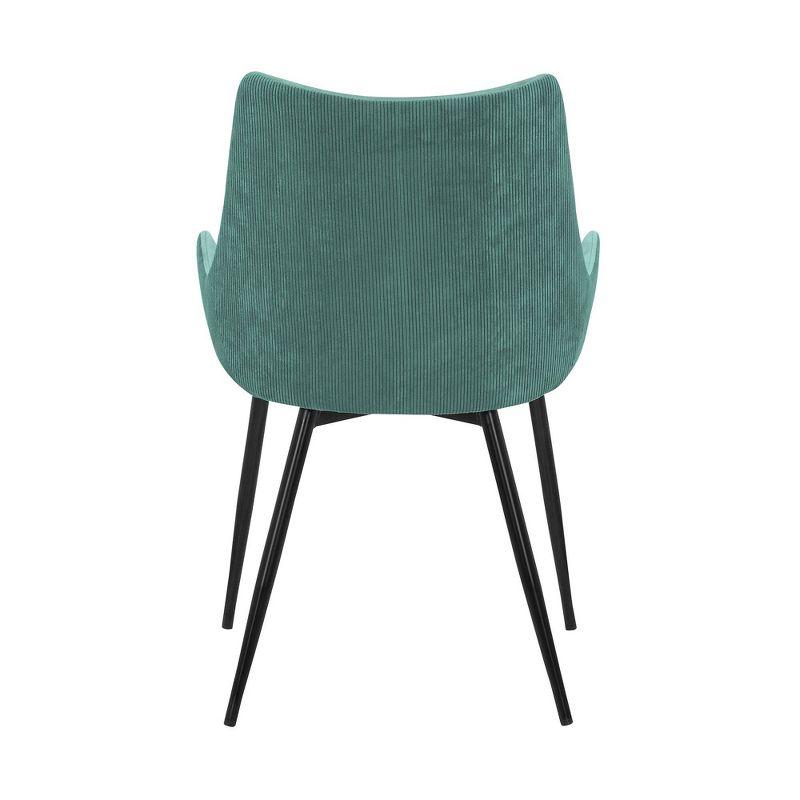 Avery Fabric/Metal Dining Room Chair - Armen Living