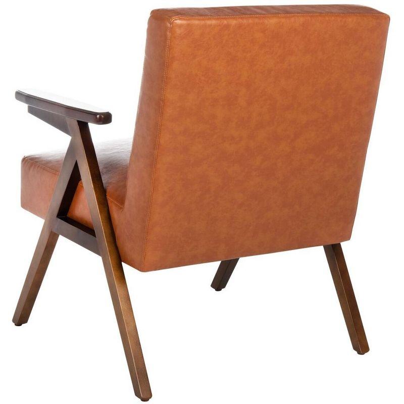 Emyr Arm Chair - Cognac - Safavieh