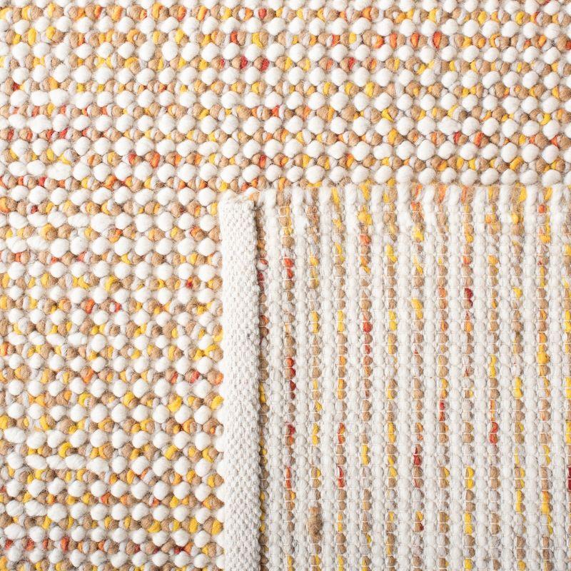 Vermont VRM401 Hand Woven Runner Rug - Ivory/Gold - 2'3"x8' - Safavieh.